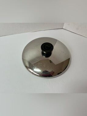 Vintage Revere Ware Replacement 7" Pan Lid.  (Lid only)Stainless Steel